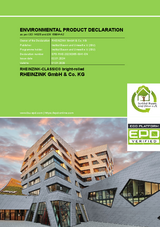 Environmental Product Declaration RHEINZINK-CLASSIC bright-rolled